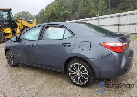 2015 Toyota Corolla L z USA, uszkodzony, nr VIN 2T1BURHE6FC361006